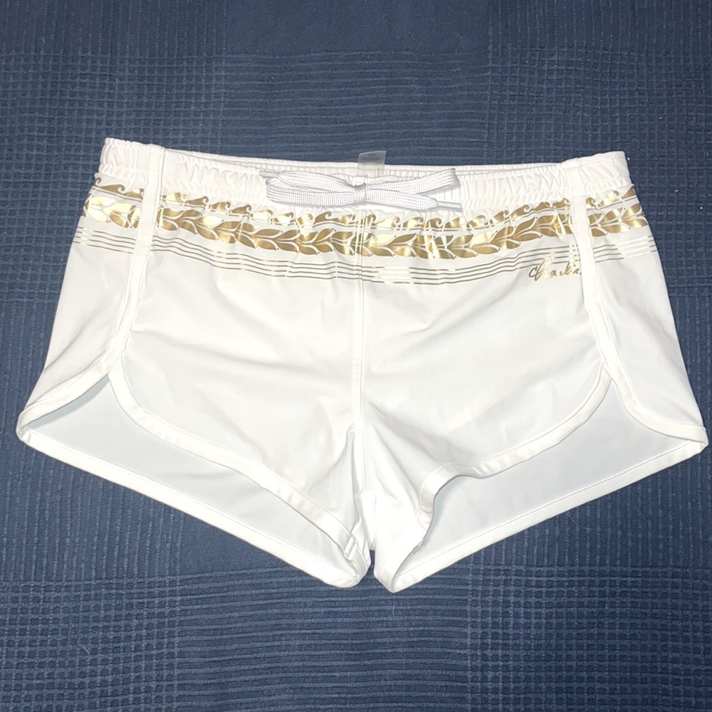Charlie by MZ mens Grecian swim shorts size x small